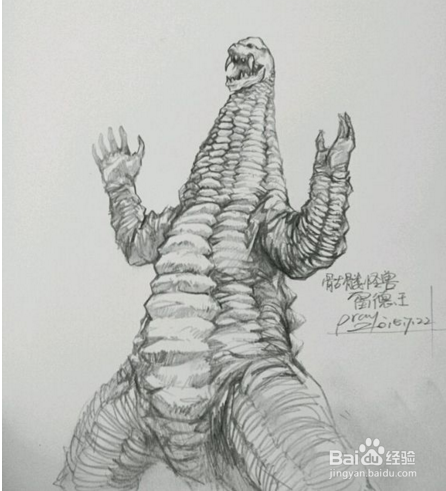 电子哥莫拉 怪兽软胶艾克斯奥特曼怪兽x 万代正版日版骷髅哥莫拉视频