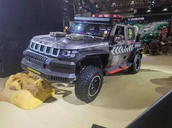 引领改装潮流实拍北京越野bj40和平使者版