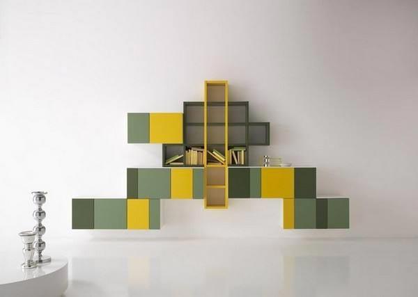 学习的心 10款创意书架实景图