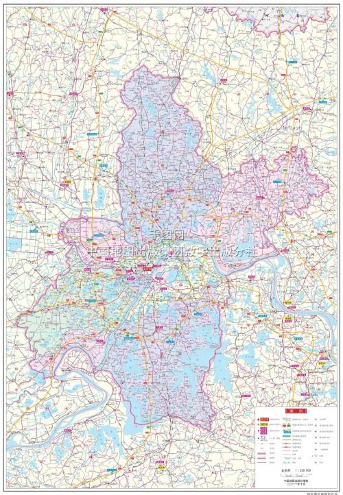 武汉市地图高清版高清版大地图