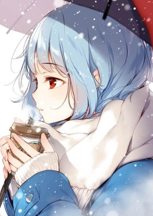 出单:异瞳动漫女and蓝发红瞳动漫女@灰铭子