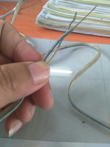 电线正负极如何辨别? 透明,透明蓝 透明,透明红