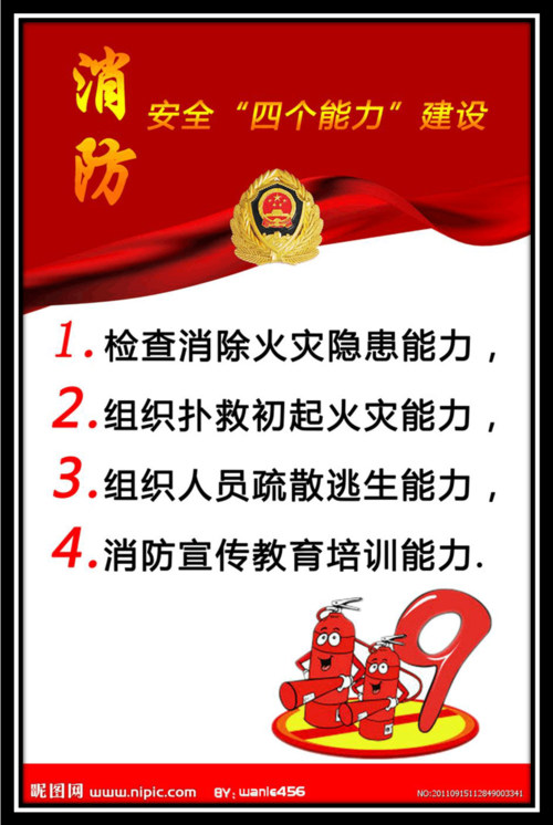 消防四个能力建设标题