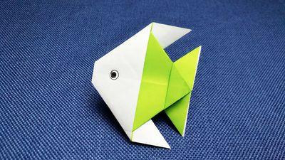 折纸小金鱼轻松易学