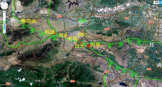 三洋铁路线路确定走伊川,具体线路如下