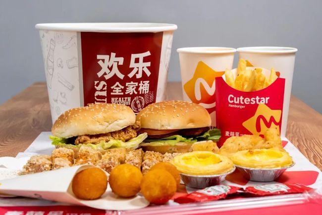【全家桶】麦萌星汉堡炸鸡七件套29.9元抢!