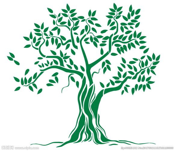 矢量大树图片