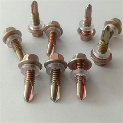 厂价销售振成牌钻尾丝国标六角钻尾丝 自钻螺丝 彩钢瓦钉 燕尾丝