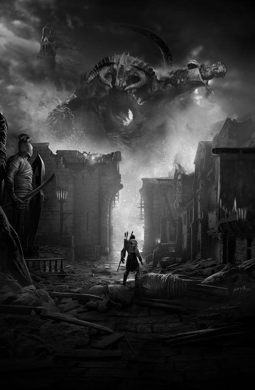 《中土世界战争之影》海报设计