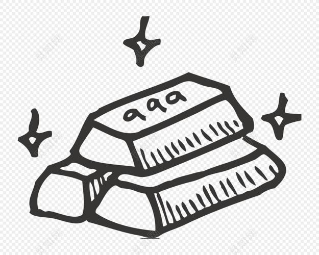 立体金条简笔画