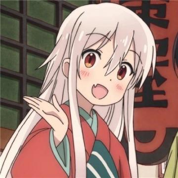 动漫女生竖中指头像