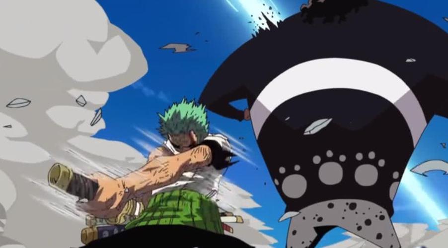 海贼王:面对暴君熊,尾田为何却让索隆承受伤害?山治迷