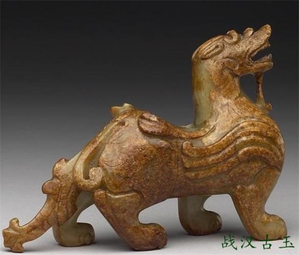 一组极品馆藏汉代圆雕动物造型玉器欣赏