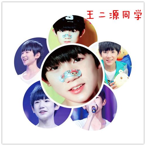 tf家族tfboys官方王源写真相纸海报6张批发包邮