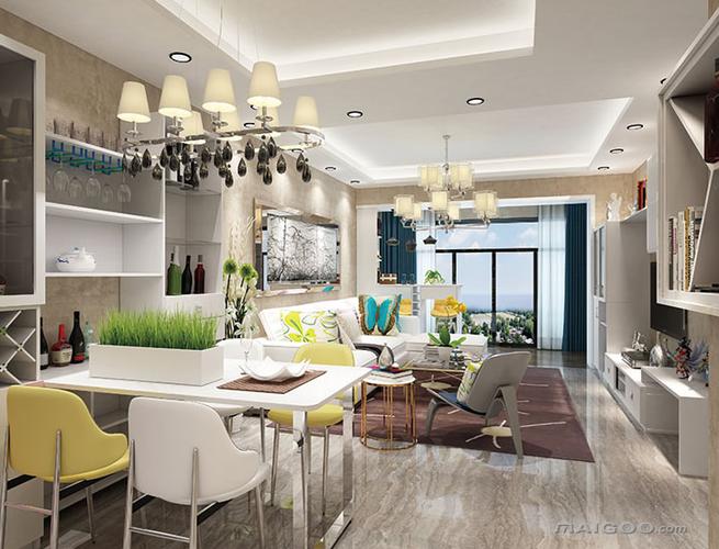 【全友家居全屋定制】全友家居客厅全屋定制家具 客厅装修效果图案例