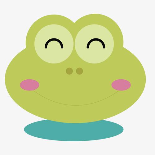 可爱青蛙矢量卡通