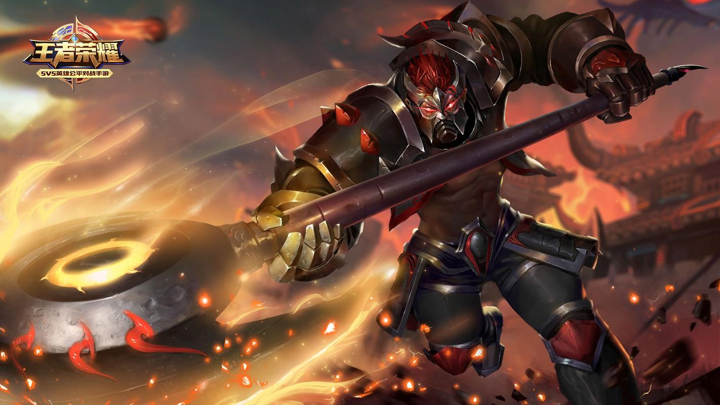 王者荣耀典韦高清原画_王者荣耀典韦全皮肤高清图片