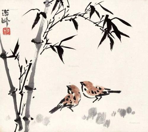 大师孙其峰画竹