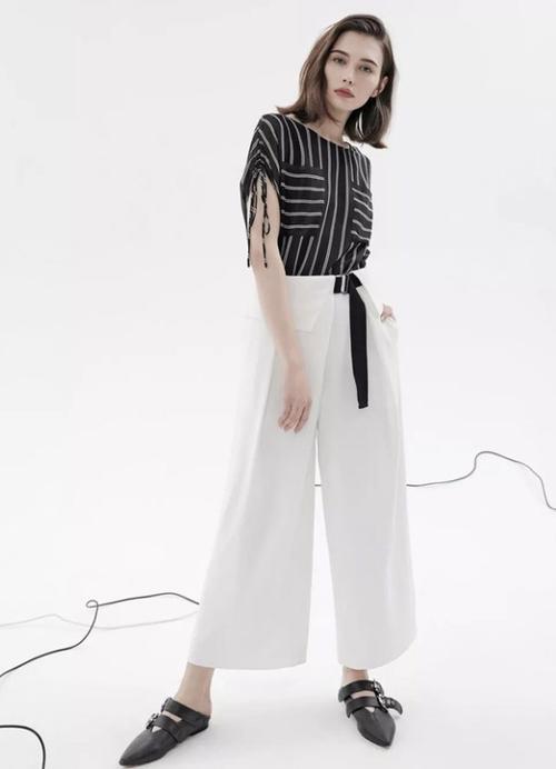 n.paia恩派雅女装2018春夏新款条纹系列服饰