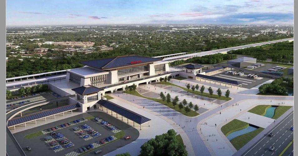 舒城高铁东站:以崭新的形象迎接高铁时代的到来!