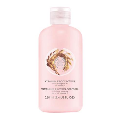 fs英国代购 the body shop 维他命e身体润肤乳露250ml