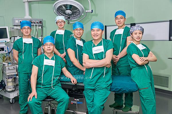 南京医生形象照摄影-江苏省人民医院医生护士团队形象