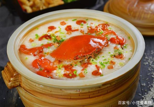 美味的螃蟹粥,清晨一小碗,温暖一整天!