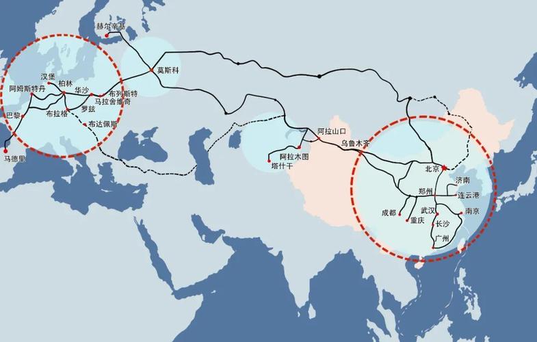 中欧班列跑出加速度
