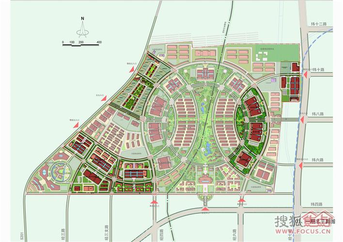 兰州新区综合市场平面图