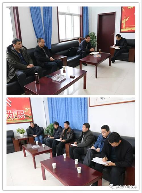 杨彦,王卫东,闫永黎,成志杰等县领导到红川镇检查指导