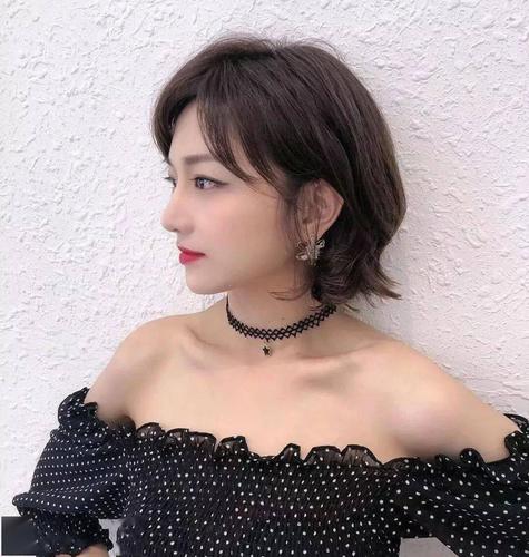 2020流行"露脖短发", 齐脖短发发型,显瘦显身高