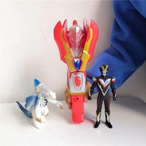 奥特曼谢帕顿玩具帕顿软胶怪兽变身圣枪火炬特利奥特曼玩具专区