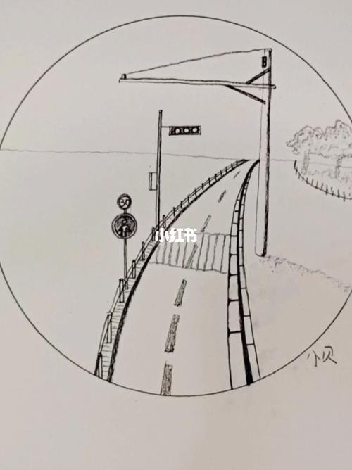 简笔公路怎么画好看?_绘画_知识_艺术