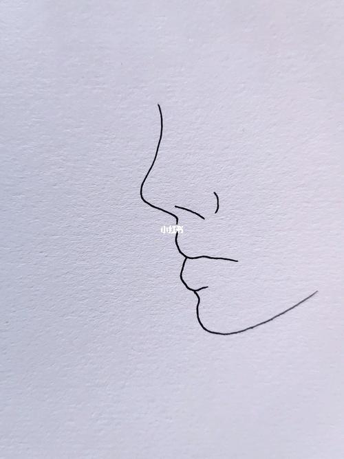 简笔画鼻子嘴巴_简笔画_教程_简笔画教程_文化_绘画