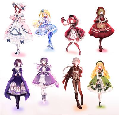 裙子二次元古风