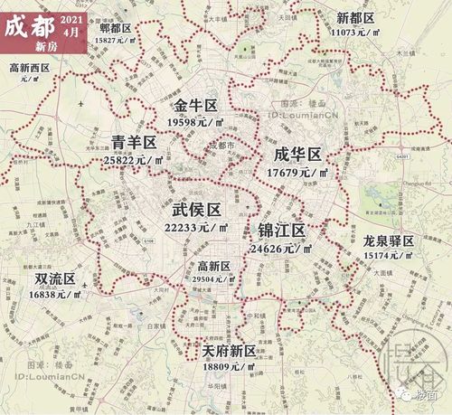 2021.4月【房价地图】