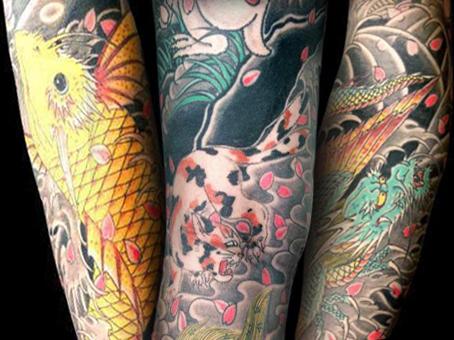 日本传统纹身图案含义1