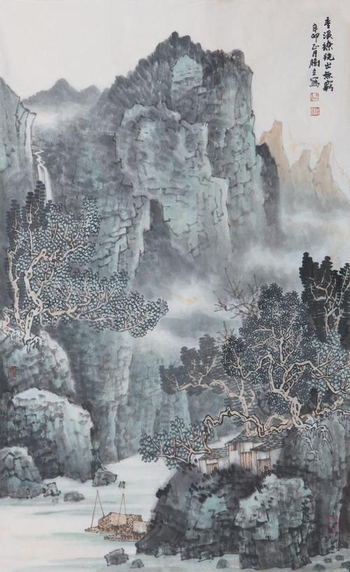 张树立山水作品欣赏. - 涧边草 - 涧边草的博客