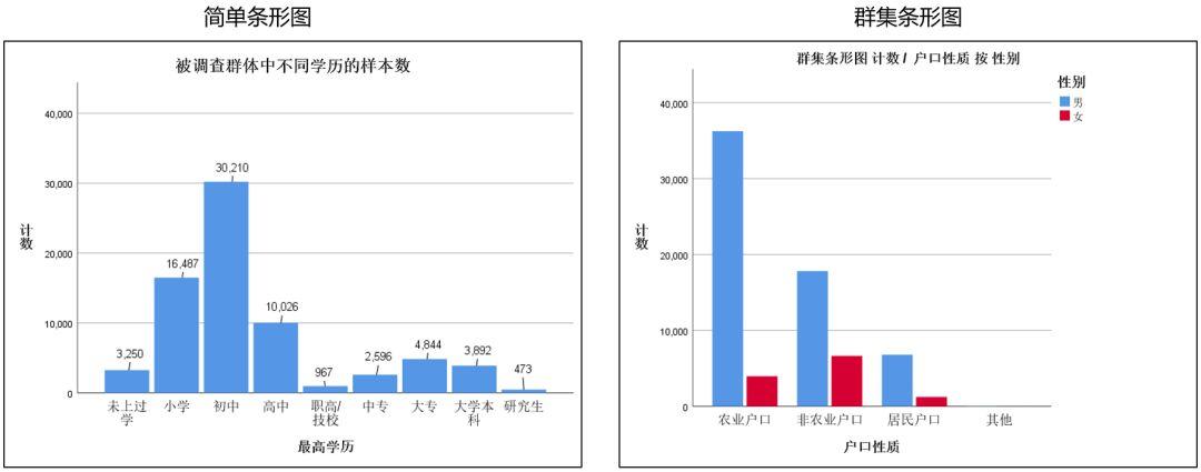 spss可以制作哪些图表?