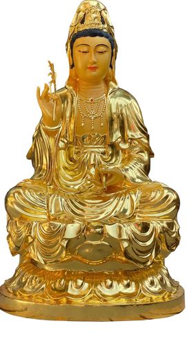 请佛住世 功德无量,立观世音菩萨圣像功德圆满