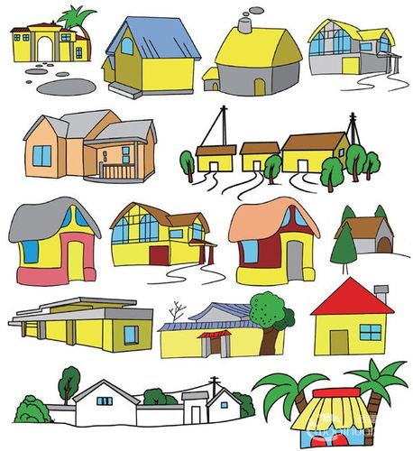 简笔画建筑篇(2)