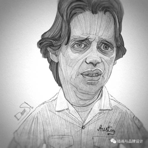 插画丨听说学素描的千万不要是错过他,惟妙惟肖的线体人物,炸裂了