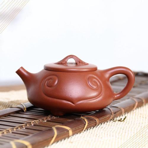 宜兴紫砂壶如意石瓢壶170毫升功夫茶具紫砂小品