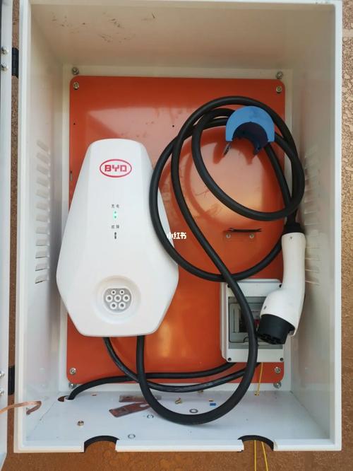 海豚充电桩安装和内饰_海豚_比亚迪_脚垫_比亚迪海豚