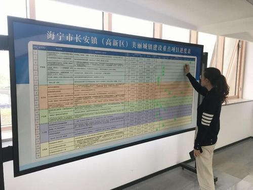 海宁长安镇(高新区):美丽城镇"挂图作战" 制度责任"上