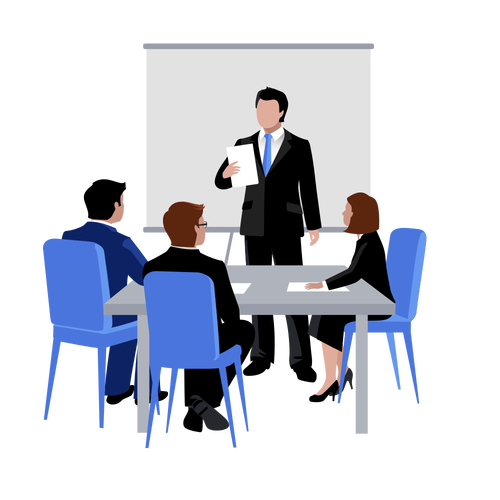 开会卡通图片大全_开会卡通高清png素材【免费下载】-90设计网