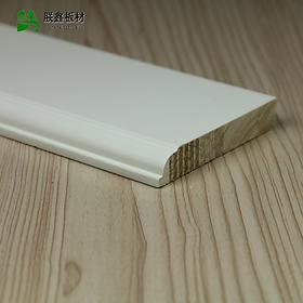白色水性油漆护墙板配套 踢脚线 收边线