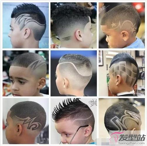 男童发型大全百款最新男孩发型合集