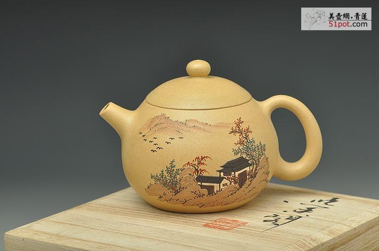 顾小英紫砂壶名家作品手工自炼段泥 温润如玉 全手 泥