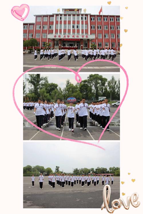 梅河口市第一中学"以军训为名,赴青春之约"暨七年级队列队形训练活动